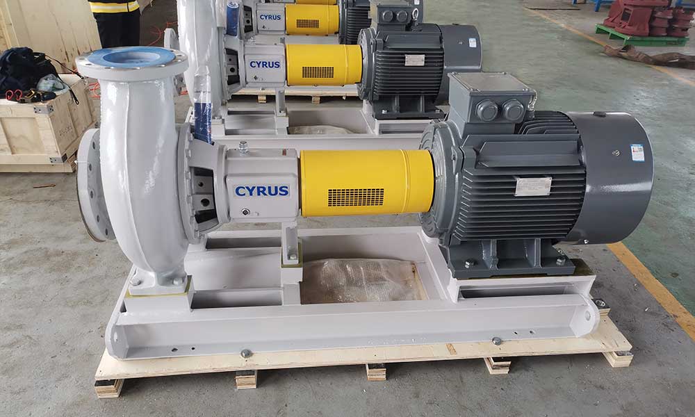 Self-priming pump at shopfloor